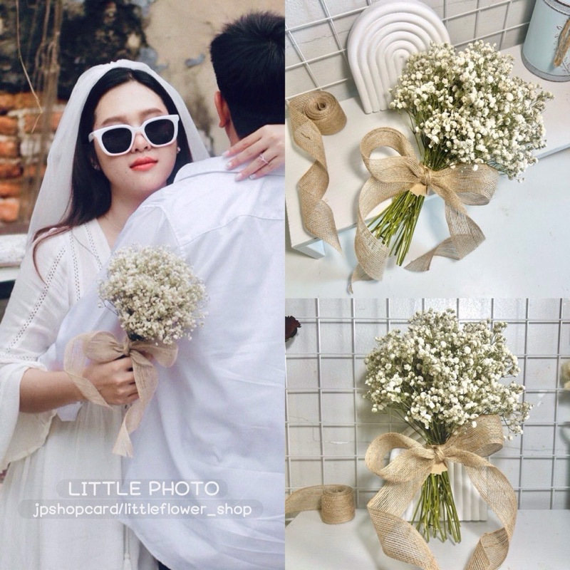 ช่อยิปซีเเห้ง ช่อเจ้าสาว พรีเวดดิ้ง
