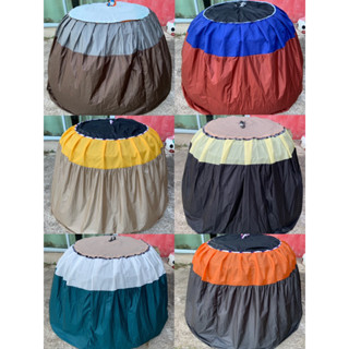 (ชุด5ผืน) มุ้งผ้าร่ม แบบทึบ มุ้งคลุมสุ่ม มุ้งไก่ชน