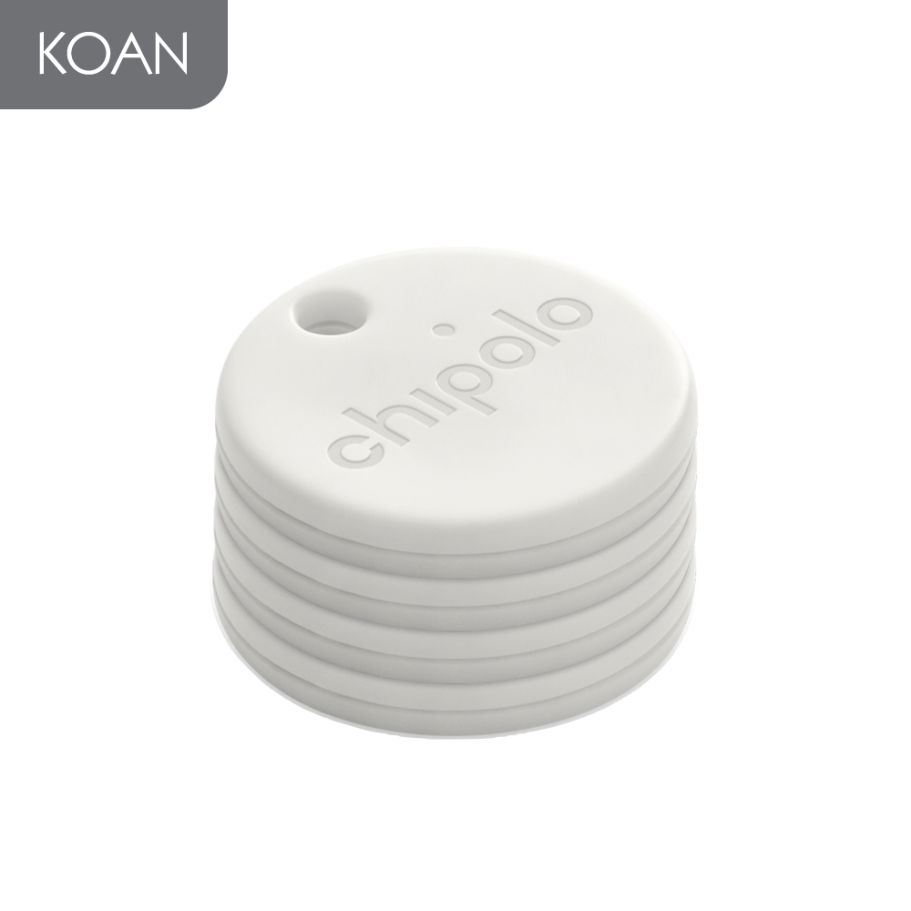 อุปกรณ์เสริมสำหรับช่วยค้นหาสิ่งของ Chipolo 4 Pack One Point - Off White