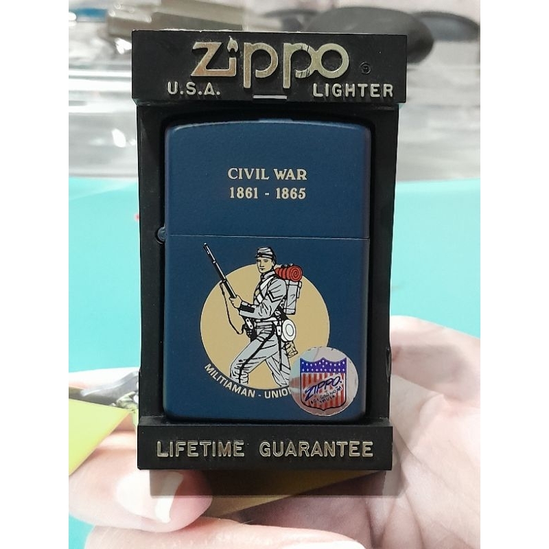 zippo civil war militiaman1991