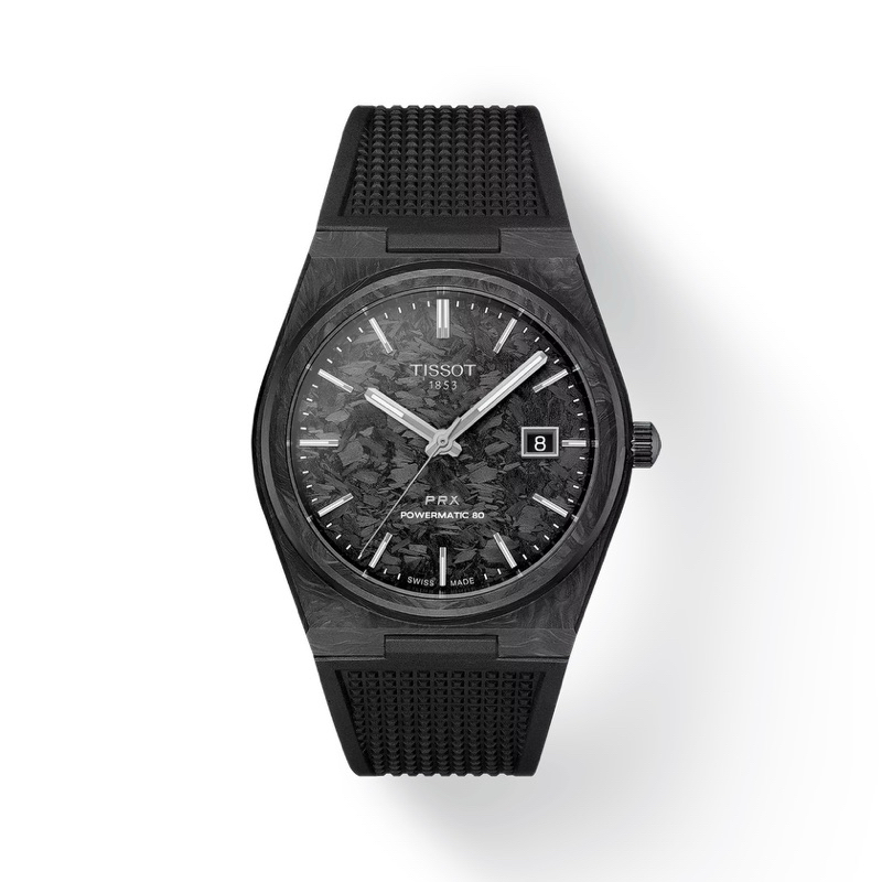 นาฬิกา TISSOT รุ่น PRX POWERMATIC 80 40MM CARBON (T137.907.97.201.00)