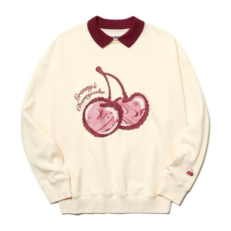 Kirsh red cherry sweater