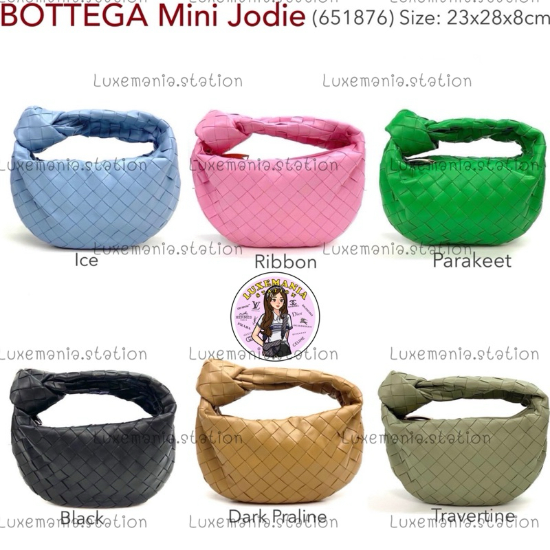 👜: New!! Bottega Veneta Mini Jodie Bag 651876‼️ก่อนกดสั่งรบกวนทักมาเช็คสต๊อคก่อนนะคะ‼️