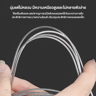 🔥50M🔥 สลิง เชือก ขนาด 1.5,2,3,4,5,6 มม ลวดสลิงสแตนเลส Stainless Wire Rope จาก