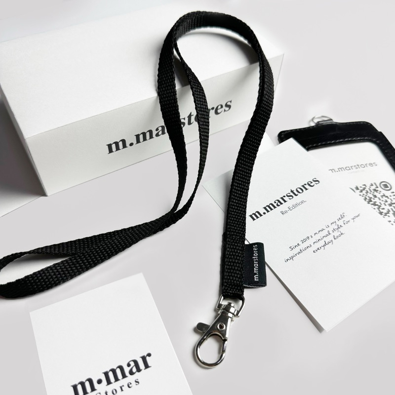 𝐌𝐈𝐍𝐈 𝐒𝐓𝐑𝐀𝐏 𝟗𝟎 𝐜𝐦. สายคล้องคอ คล้องตามใจคุณ คล้องบัตรคล้องกุญแจ