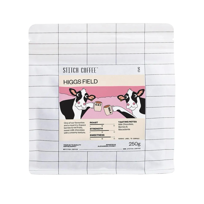 HIGGS FIELD BLEND เมล็ดกาแฟ Stich coffee Australia ออสเตรเลีย
