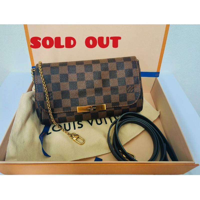 ปิดการขาย📌📌แท้Lv favorite pmปี18 verylikenew