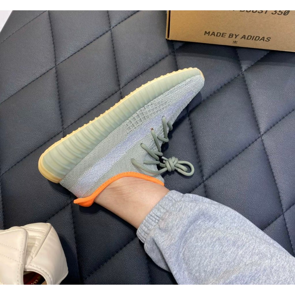 (ของแท้ 💯) Adidas Originals Yeezy Boost 350 V2 รองเท้าผ้าใบน้ำหนักเบา Unisex