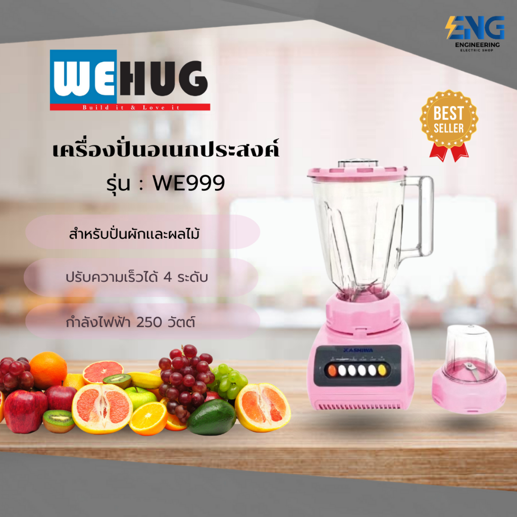 WEHUG เครื่องปั่นอเนกประสงค์ 250วัตต์ รุ่น WE999