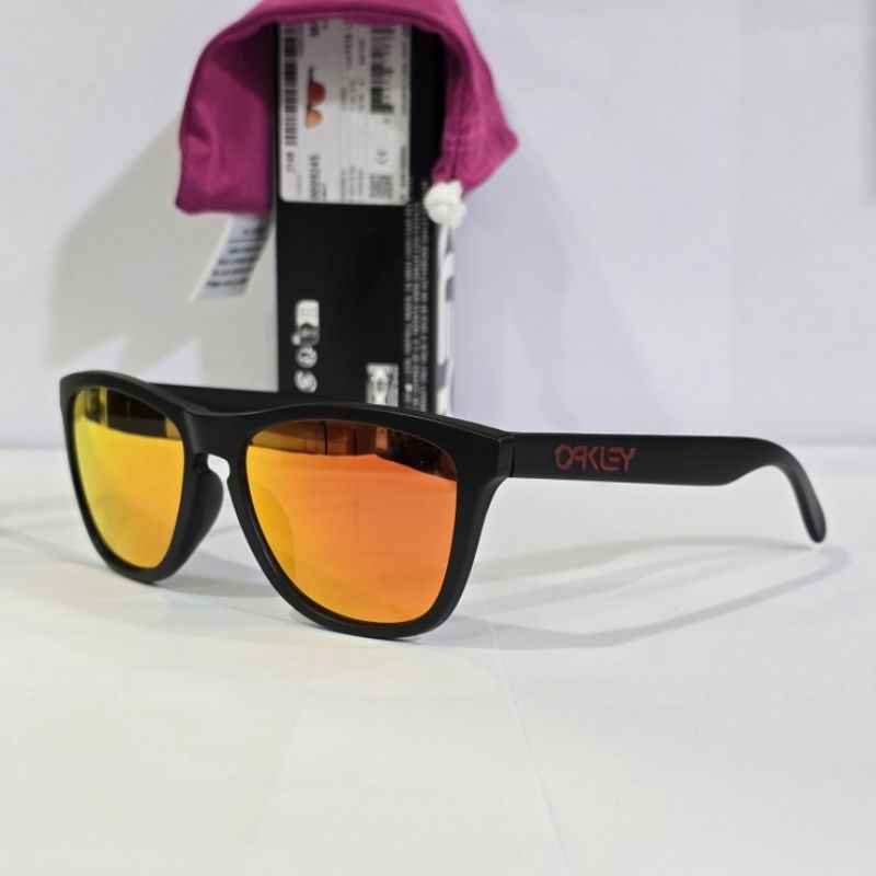 แว่นกันแดด Frogskins Asia Fit แฟชั่น กรอบพลาสติกน้ำหนักเบา เลนส์กันแดด UV400 ใส่สบายตา