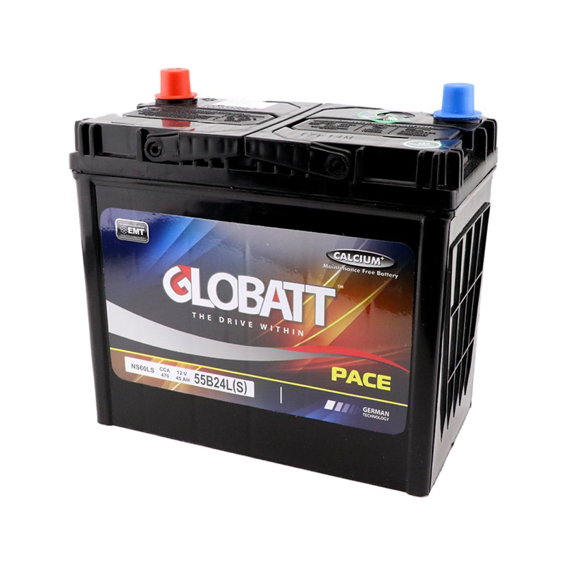 Globatt Pace 45Ah แบตเตอรี่