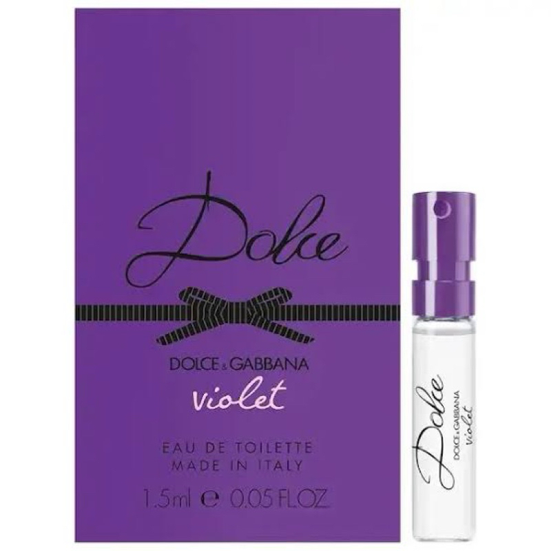 Dolce & gabana violet 1.5 ml