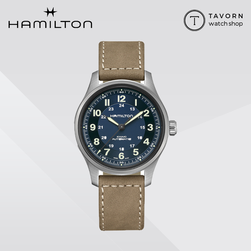 นาฬิกา Hamilton Khaki Field Titanium Auto 42mm รุ่น H70545540