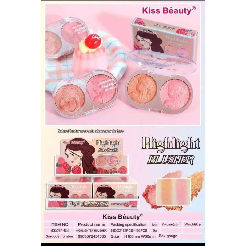 Kiss Beauty ไฮไลท์บลัชเชอร์