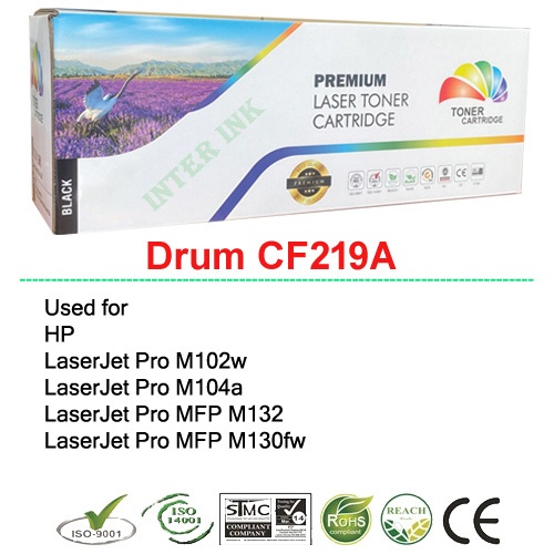 ตลับดรัม Drum CF219A (สีดำ) Full Color