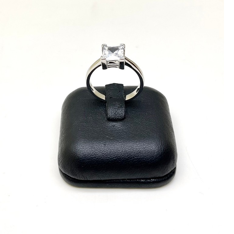 Moscowa Jewelry แหวนเงินแท้ 92.5 ฝังเพชรสวิสซี (Z) รหัส121