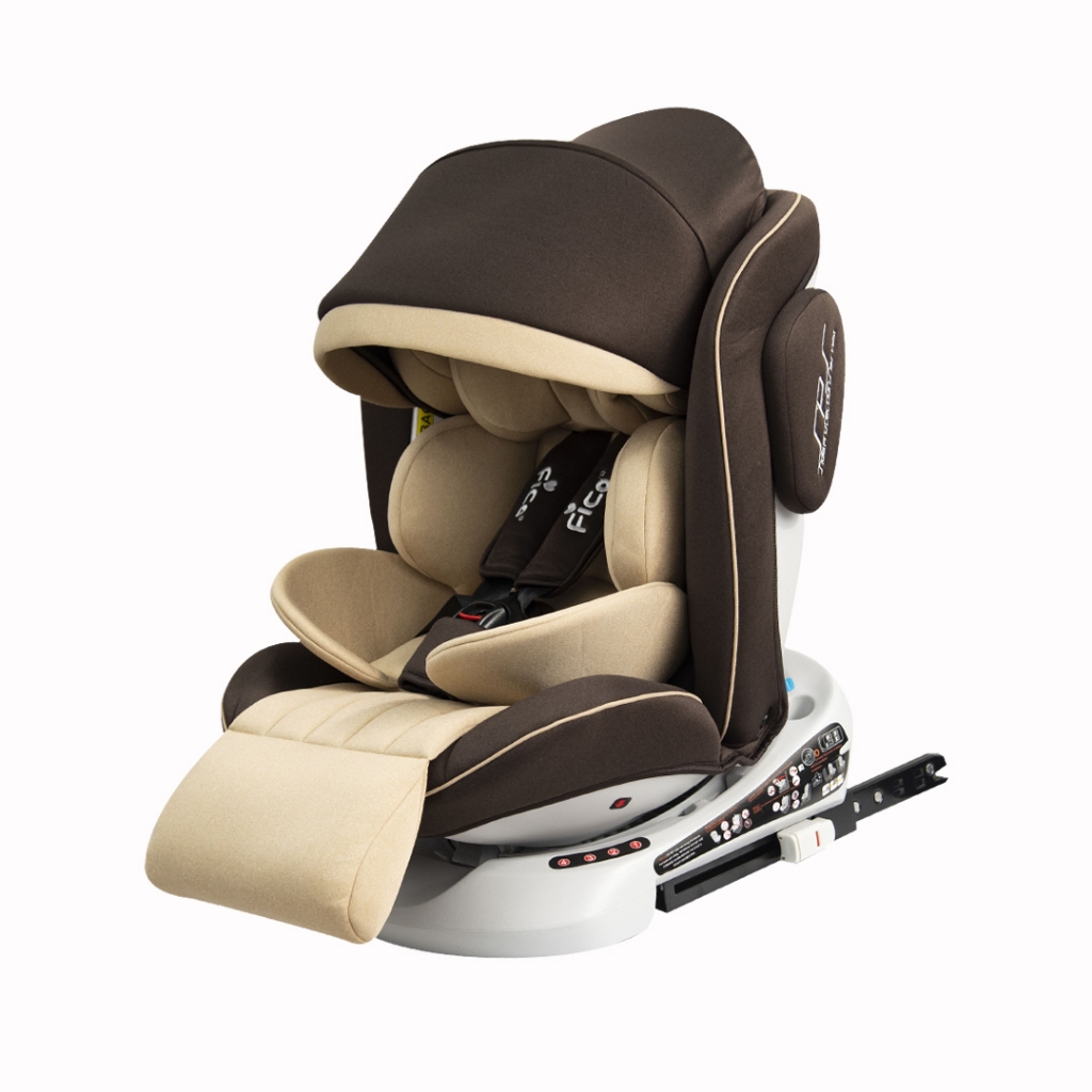 มาแรงมาก !! คาร์ซีท Fico รุ่น MEGA-X ( HB636 ) หมุนได้ 360 องศา สำหรับเด็กแรกเกิด -12 ปี