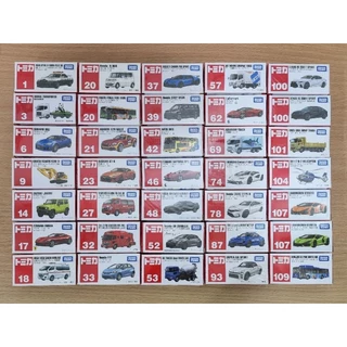 [ชุดที่ 2] Tomica รถเหล็ก ของใหม่ Takara Tomy กล่องขาวในซีล
