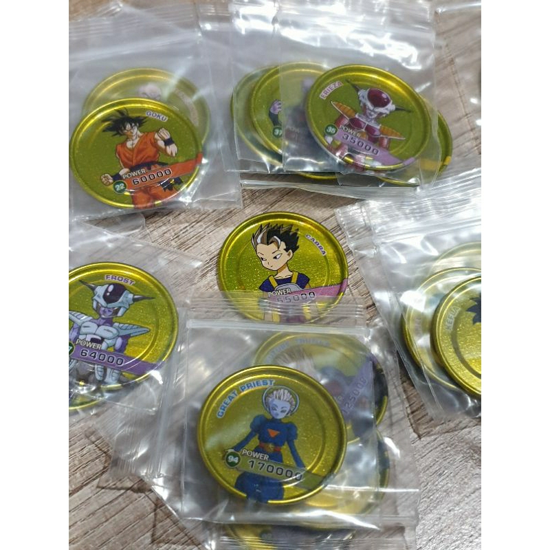 เหรียญทอง เงิน เหรียญเหล็กดราก้อนบอล ซุปเปอร์ Dragon Ball Super