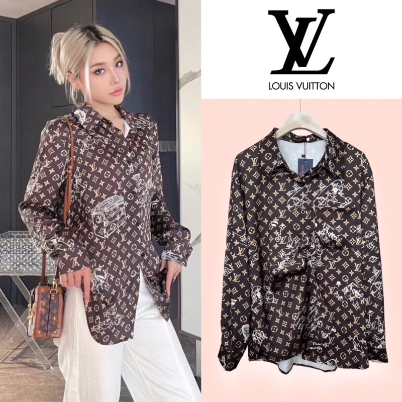 เสื้อเชิ้ตแขนยาว Louis Vuitton