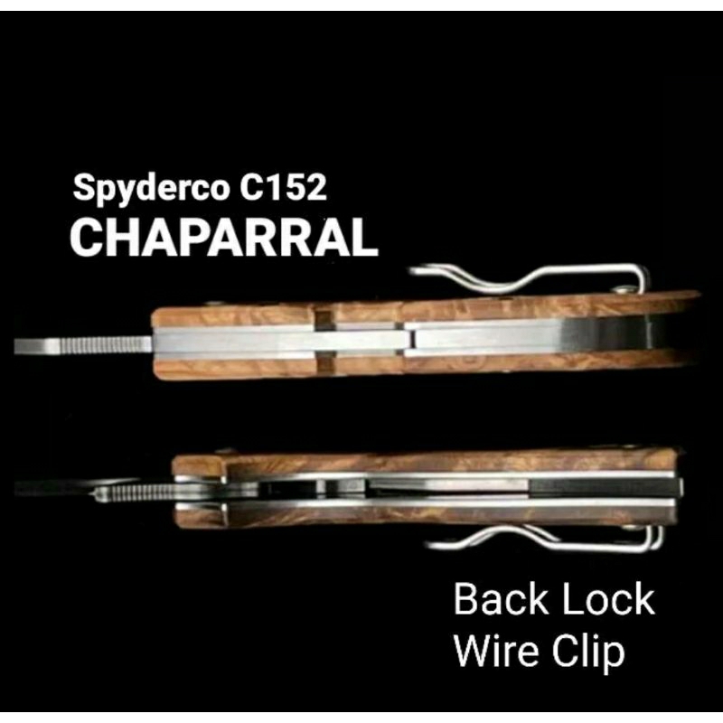 มีดพับ Spyderco, C152, CHAPARRAL - รูปที่ 3