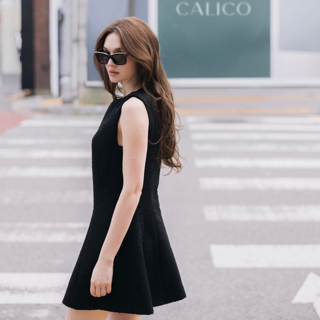 CALICO - VIOLET DRESS พร้อมส่ง