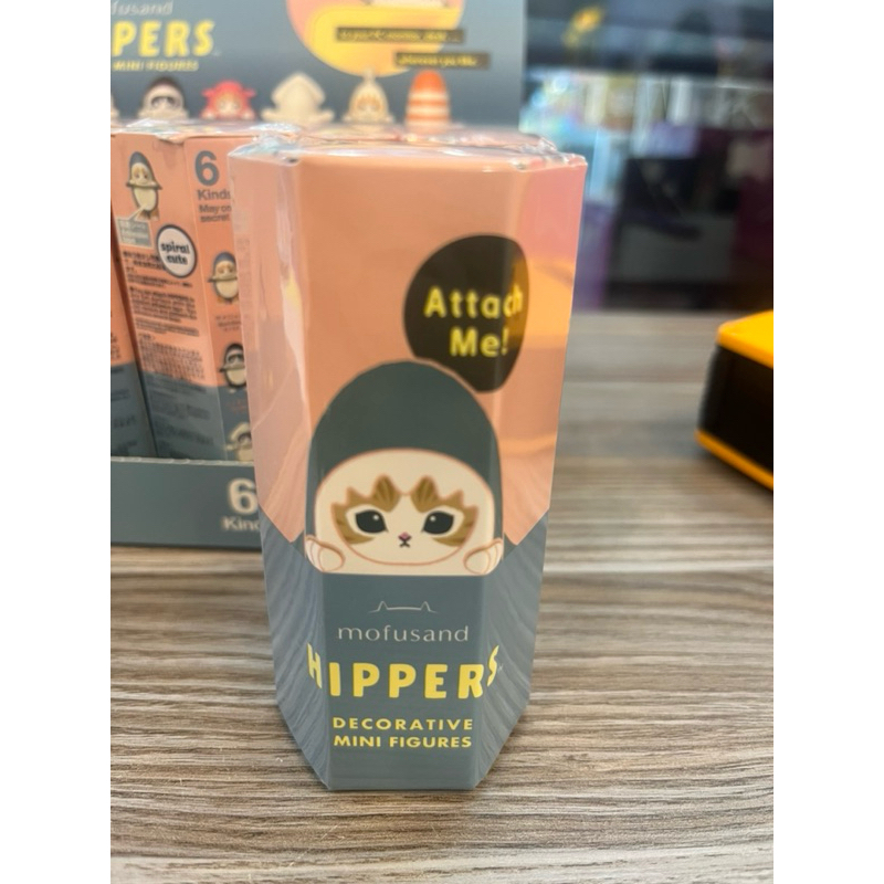 (แบบสุ่ม )Mofusand Hippers Decorative Mini Figures (ที่เกาะโทรศัพท์)
