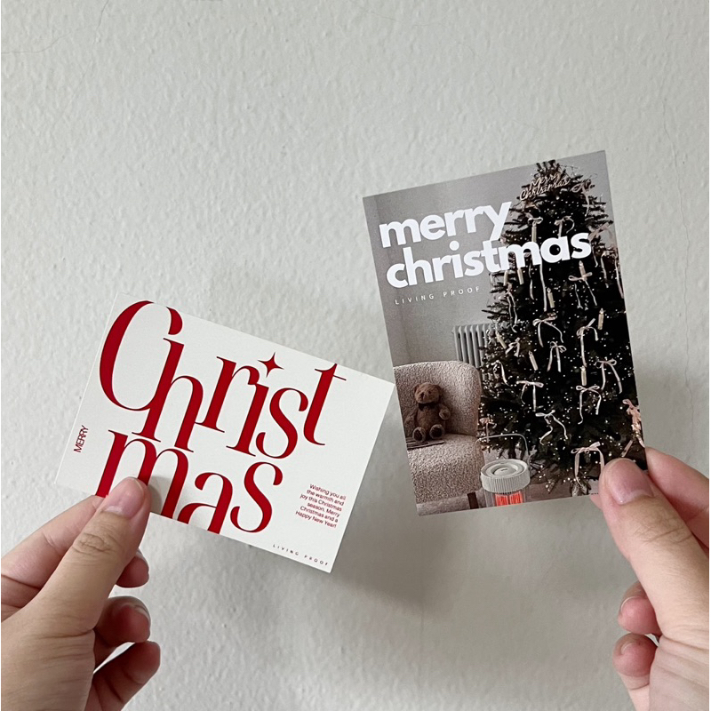 Living Proof การ์ดคริสมาสต์