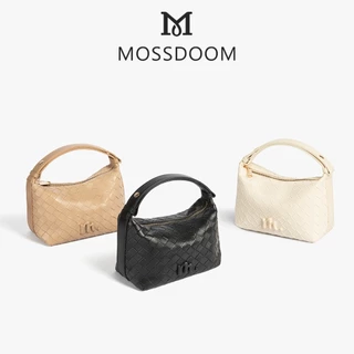 MOSSDOOM Celestia Bag กระเป๋าถือแฟชั่นลายทอเลียนแบบสำหรับผู้หญิง