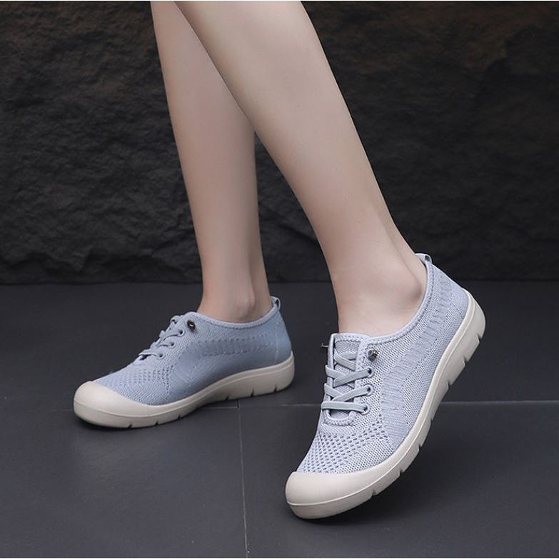 FA2SHOP รุ่น QZ198 รองเท้าผ้าใบ น้ำหนักเบา ไม่ต้องผูกเชือก ใส่สบาย รุ่นขายดี