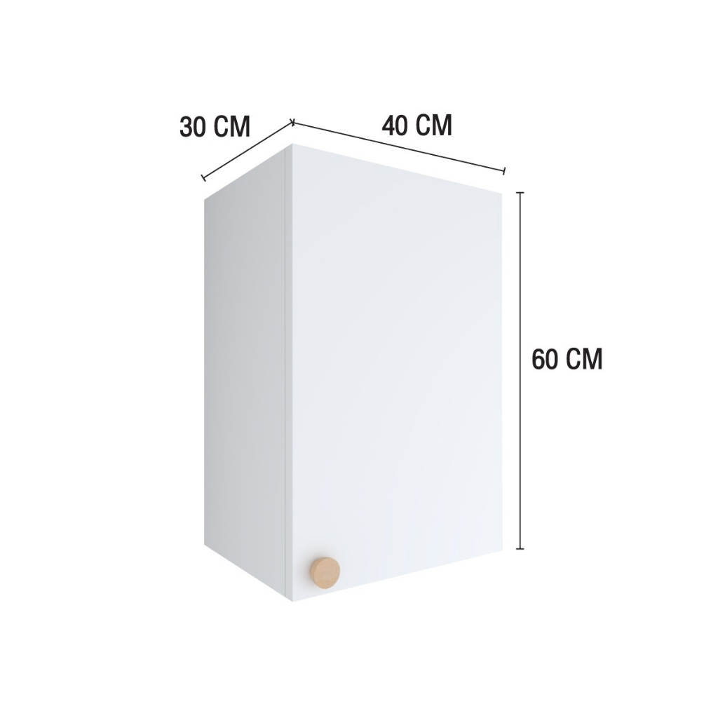 MJ KITCHEN รุ่น Dot series-W  ตู้แขวนติดผนัง บานเดี่ยว บานคู่ เข้ามุม ตู้สำหรับไมโครเวฟ