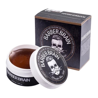 BARBER BRAIN POMADE FIRM HOLD ผลิตภัณฑ์จัดแต่งทรงผม โพเมด สูตรแข็ง BB-507