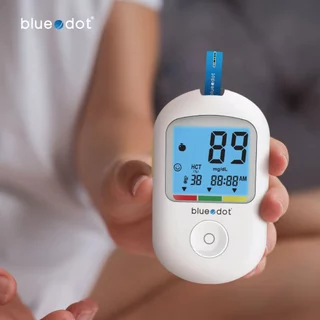 (พร้อมส่ง) แผ่นตรวจน้ำตาล แถบตรวจน้ำตาล 25 ชิ้น Bluedot Test strip 25 pcs.