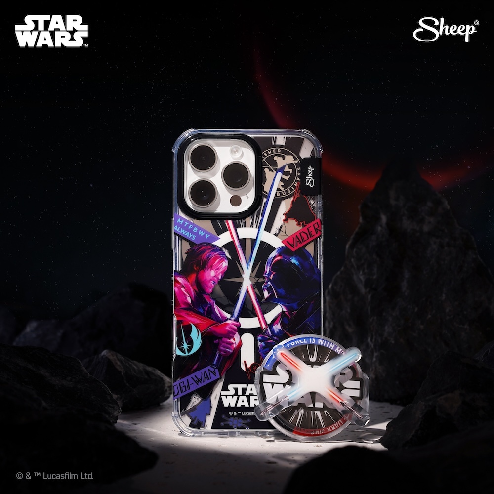 [For iPhone MS Star Wars ] Sheep Star Wars Limited Collection เคสสำหรับไอโฟนMS แม่เหล็ก เคสมีMagnet ฟรีGriptok ลิขสิทธิ์ - รูปที่ 3
