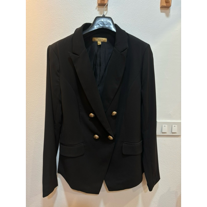 🧑‍💼 Blazer สีดำ ใส่1ครั้ง ไม่มีตำหนิ