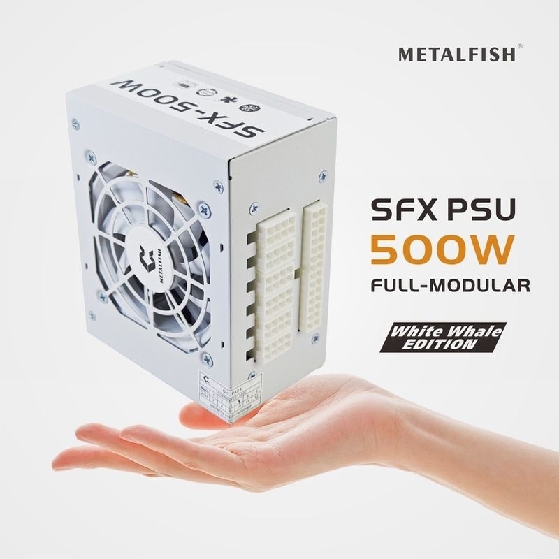 [PSU] METALFISH SFX-500W Full-MODULAR White SFX Power Supply