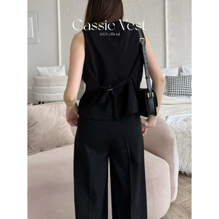 (เฉพาะเสื้อ) SRN-SMG21 Cassie Vest | Freesize อกไม่เกิน 38นิ้ว