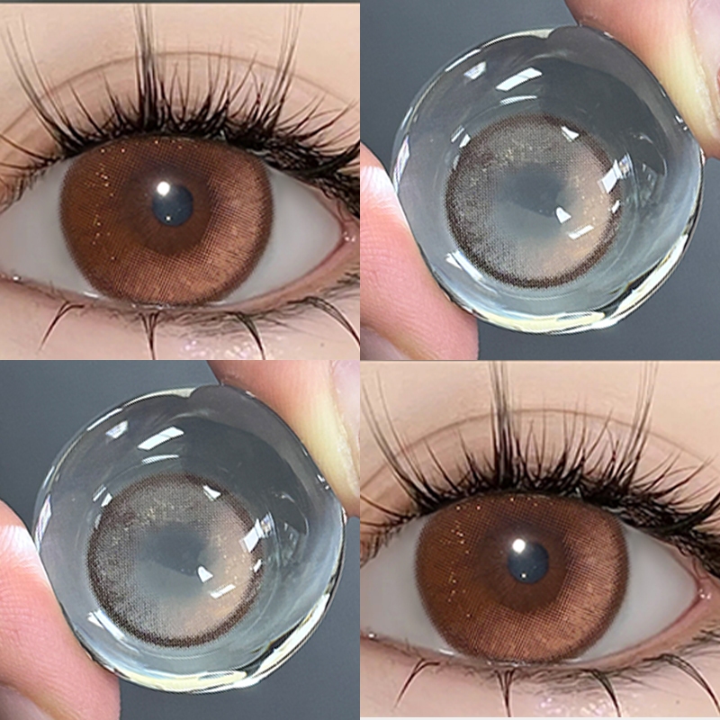 【Buy 1 Get 3】Midroo คอนแทคเลนส์ เลนส์ธรรมชาติขนาดบิ๊กอาย Sweet Lens 14.2-14.5mm ลนส์ขยาย เปลี่ยนรายเดือน