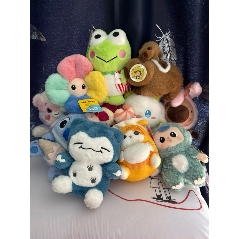 NEW ใหม่!!! ตุ๊กตาจากตู้คีบน่ารักๆ ของดีและราคาถู๊ก….ถูก มือ 1 ไซส์ 7-9 นิ้ว