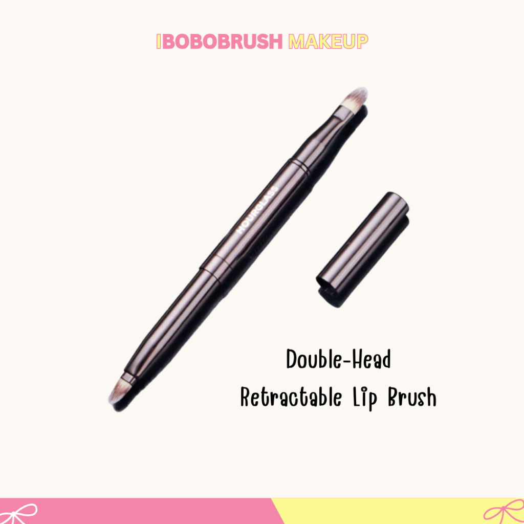 HOURGLASS Double-Head Retractable Lip Brush แปรงแต่งหน้า พร้อมกล่อง