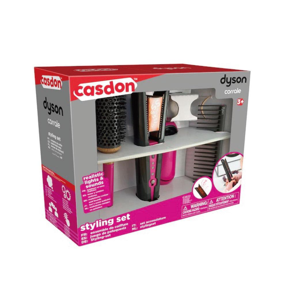 Casdon Dyson Corrale Styling Set เซ็ตอุปกรณ์ตกแต่งทรงผมพร้อมเครื่องหนีบผมของเล่น