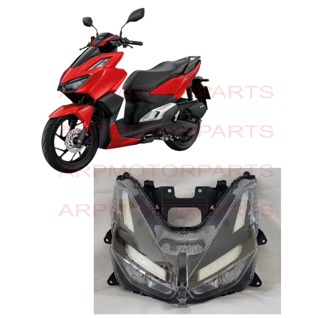 ไฟหน้า คลิก CLICK 160 ปี 2022-2024 # เพชร ทั้งชุด L.E.D. ติดรถ # HMA BRAND # 2007-106-00