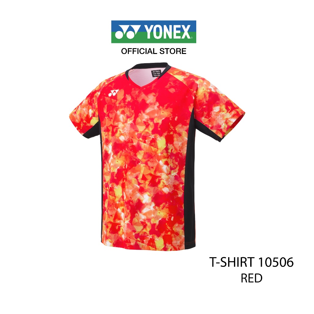 YONEX T-SHIRT 10506 เสื้อคอกลม เนื้อสัมผัสนุ่มสบาย เหมาะสำหรับสวมใส่ได้ทุกโอกาส