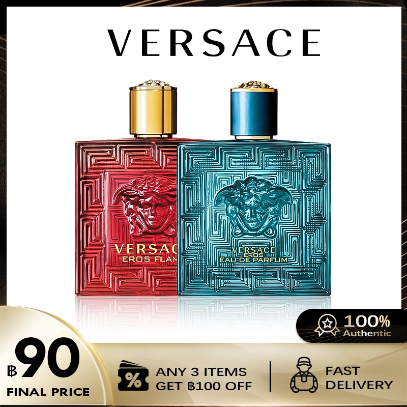 【🔥แจกเงินโทรฟรี】แท้💯 Versace Eros for men Eros EDT / Eros Flame EDP Perfume 2ml/5ml/10ml