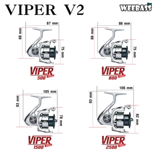 WEEBASS รอก - รุ่น VIPER V2 รอกสปินนิ่ง รอกตกปลา รอกสปิน spin