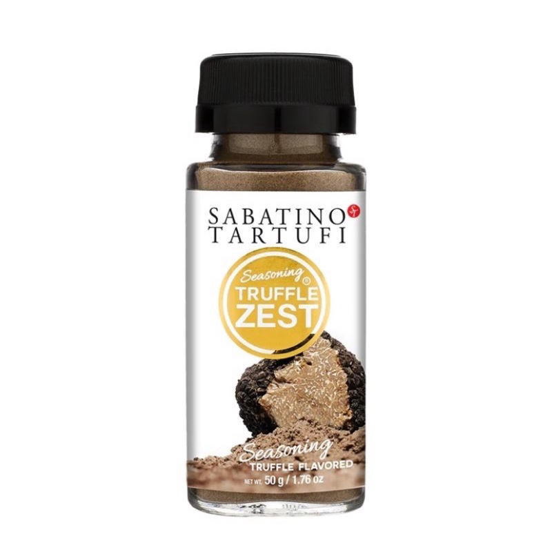 ผงทรัฟเฟิล Sabatino Black Tuffle Powder 50g ยกระดับรสชาติพร้อมกลิ่นหอมของ ทรัฟเฟิล แท้ๆ แบบอิตาลี