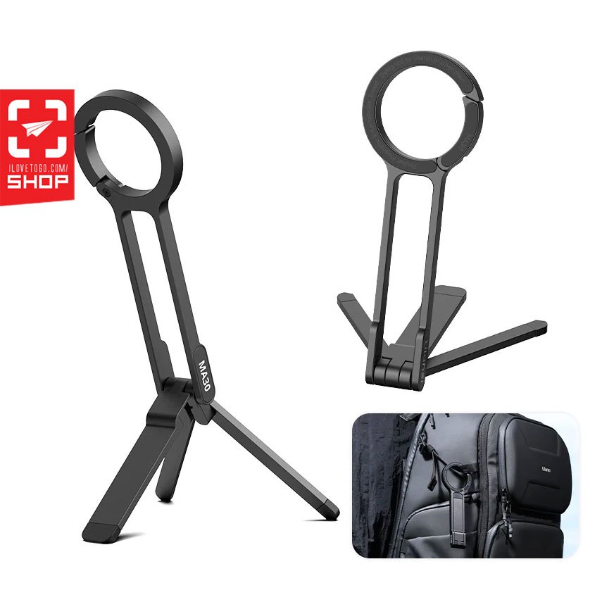 ขาตั้งสมาร์ทโฟน Ulanzi - MA30 Carabiner-Mounted Phone Tripod M030