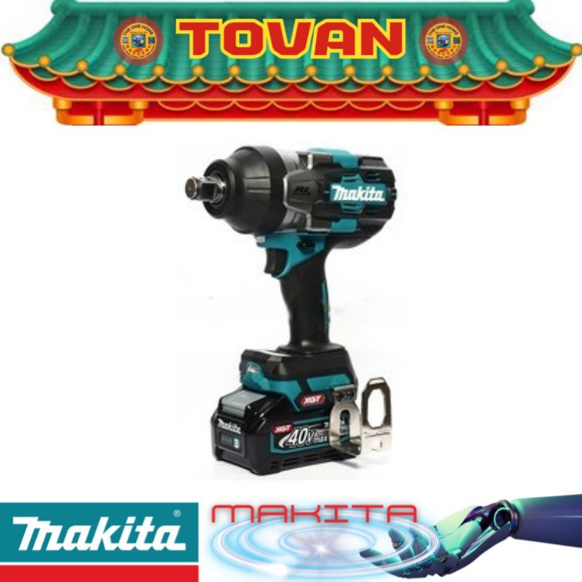 MAKITA รุ่น TW001GM204 ชุดบล็อกไร้สาย 40 โวลต์ ขนาด # ออกใบเสร็จ-ใบกำกับภาษีได้ครับ