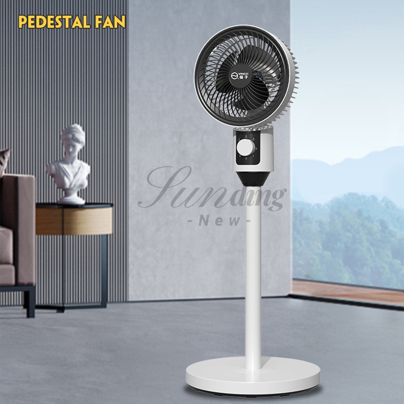 J341 พ้ดลมตั้งพื้น พัดลมตั้งพื้น สามารถปรับความเร็วลมแบบวนรอบได้