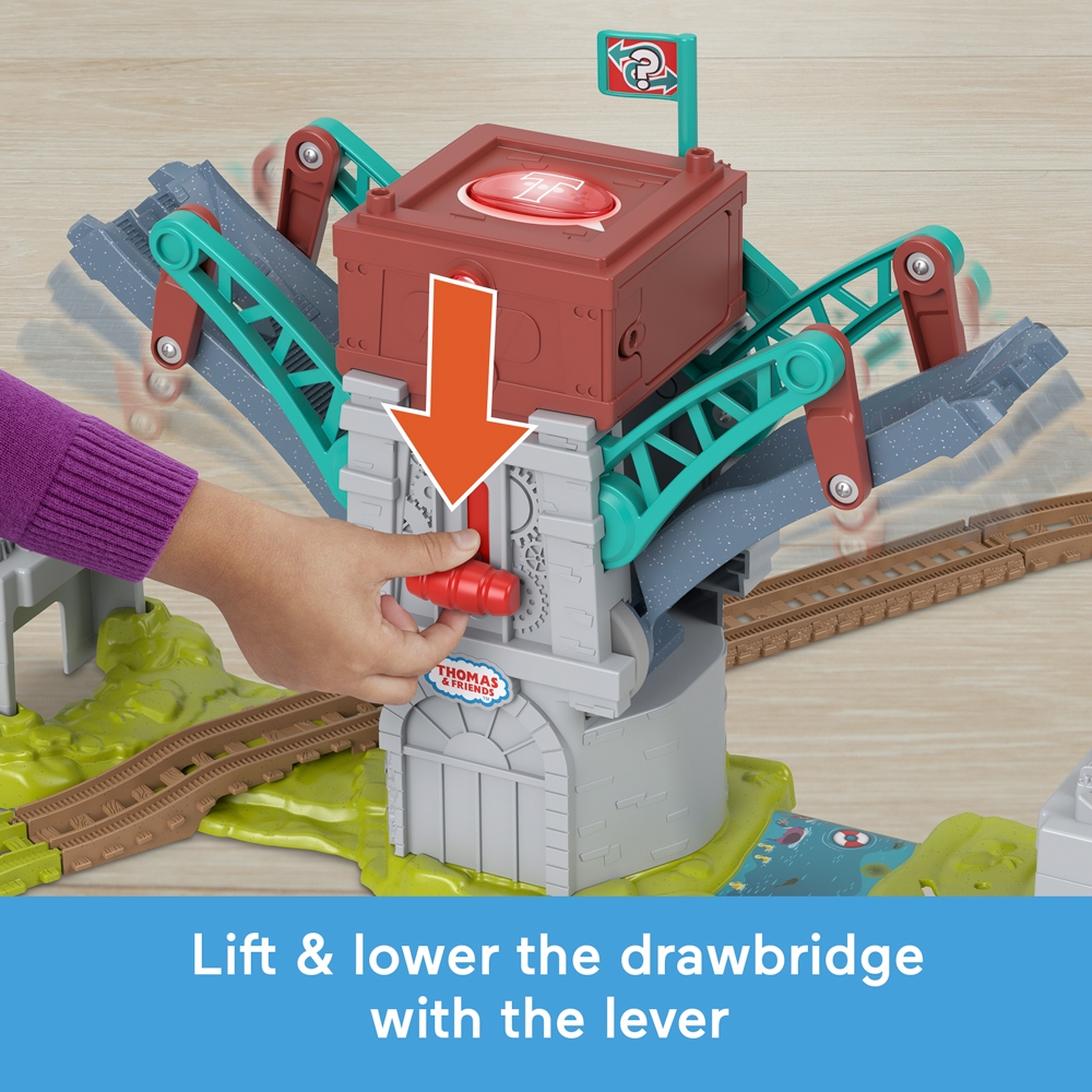 Thomas & Friends Talking Bulstrode & Which-Way Bridge โทมัสแอนด์เฟรนด์ เพลย์เซตทอล์คกิ้งบัลสโตรด & สะพานวิชเวย์ HWY23 CH — صورة 6